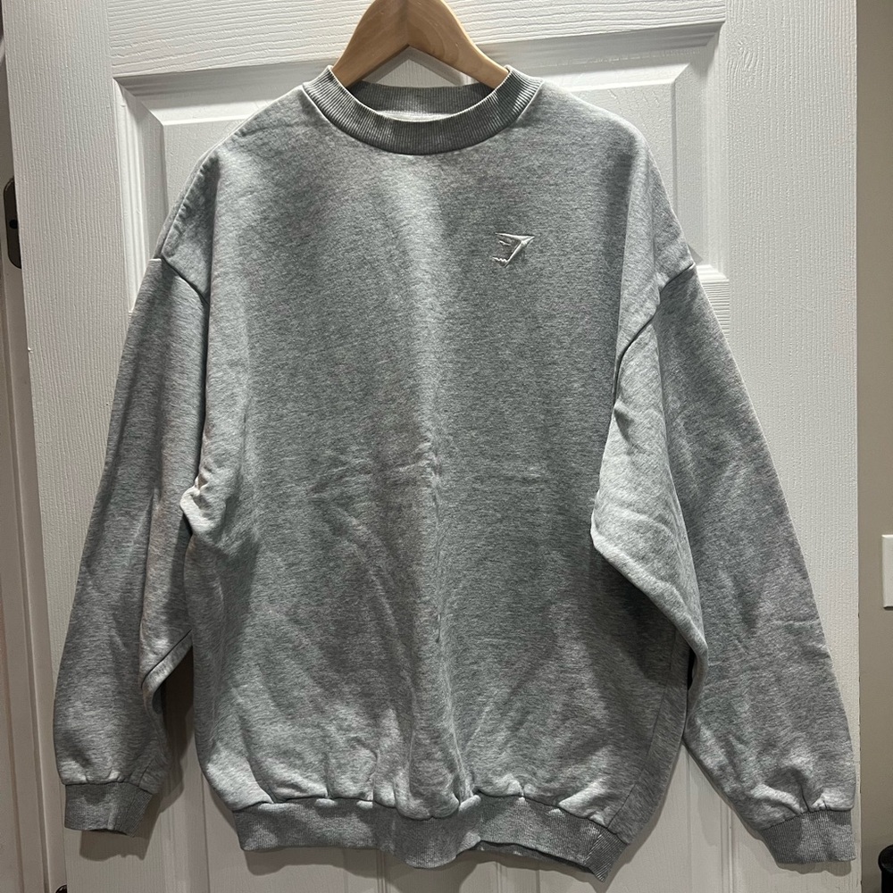 Gymshark oversized grey sweatshirt